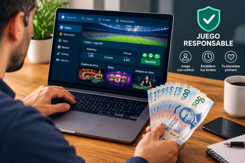 Casa de apuestas online en México: dudas legales, RTP y juego responsable