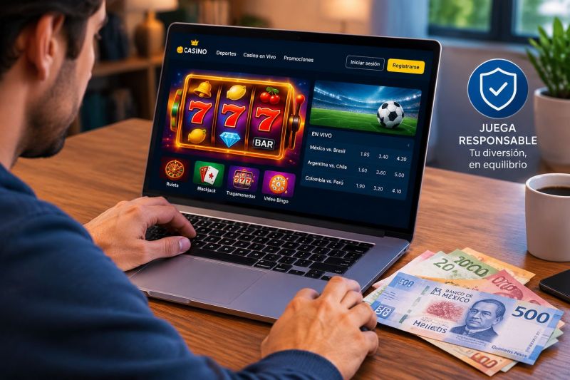 Casa de apuestas online en México: dudas legales, RTP y juego responsable
