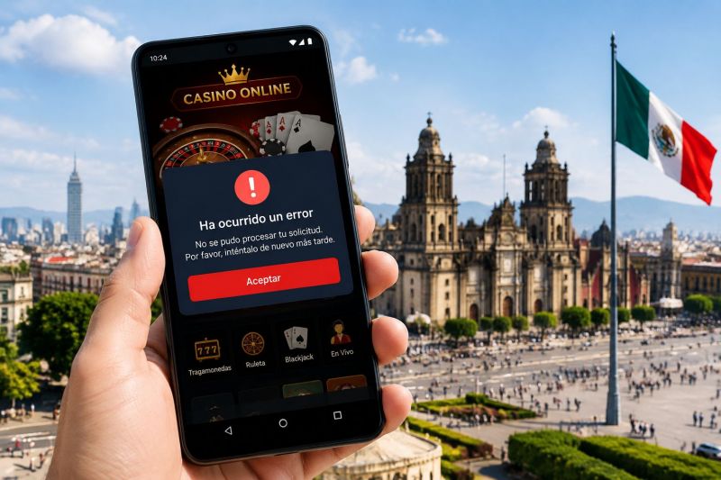 Problema en Android en casinos online México: causas y soluciones
