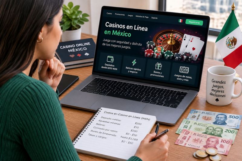 Cuánto cuesta apostar en casinos online de México: costos reales y mitos