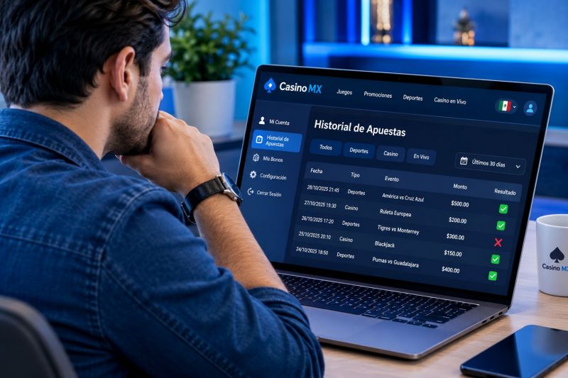 ¿Dónde veo mi historial de apuestas? Guía clara para México
